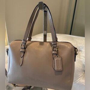 Pre-Loved Vintage COACH PEYTON BENNETT MINI SATCHEL/ Crossbody/Shoulder Bag